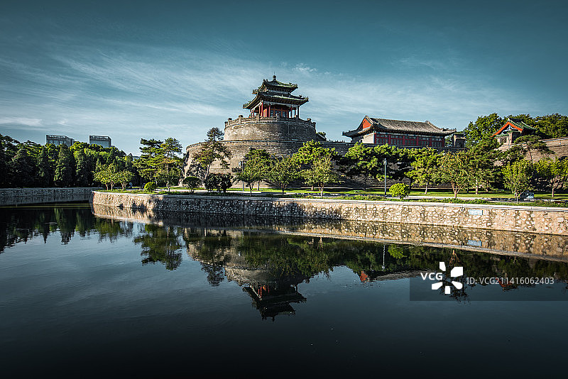 河北邯郸武灵丛台美景图片素材
