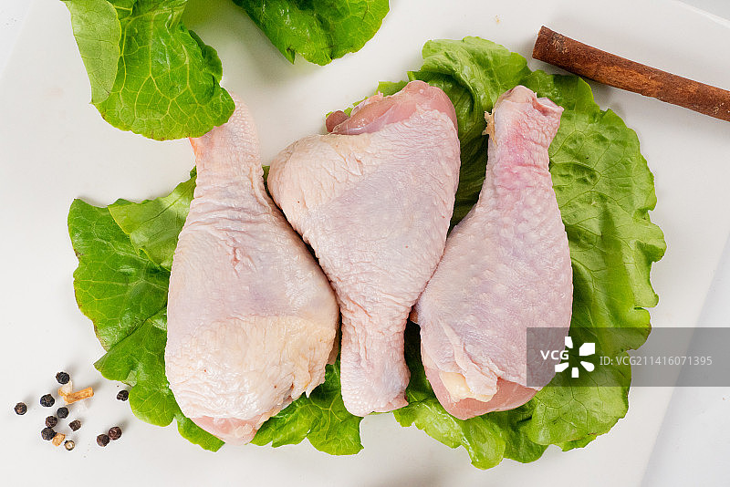 生鲜鸡腿图片素材