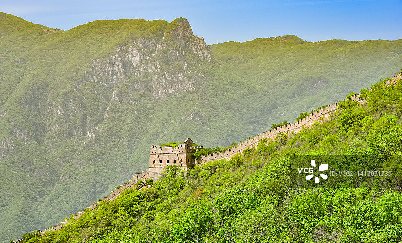 北京怀柔擦石口明长城图片素材