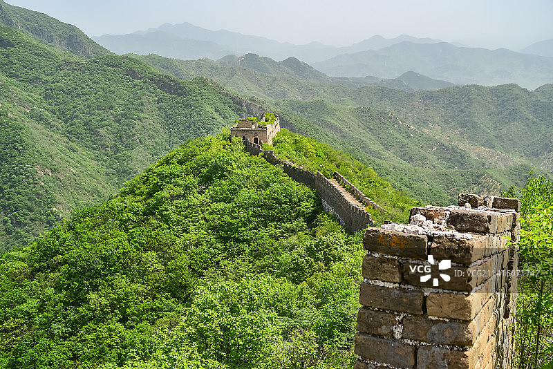 北京怀柔擦石口明长城图片素材
