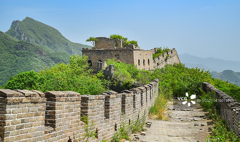北京怀柔擦石口明长城图片素材