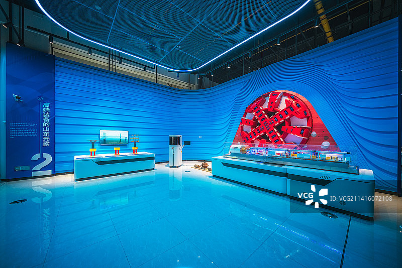 山东省科技馆新馆室内图片素材
