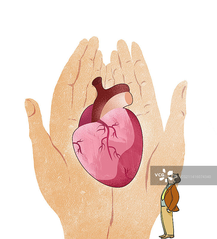 心脏健康，观察，病毒，重症图片素材