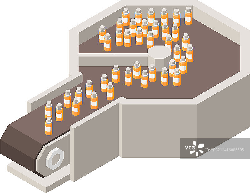 药物输送等距组合图片素材