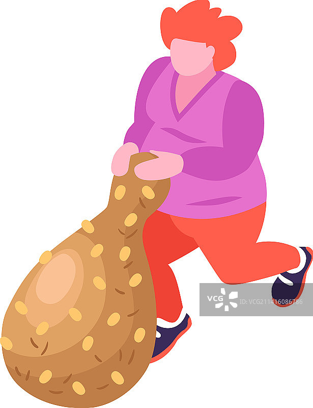 暴饮暴食的鸡肉组合图片素材