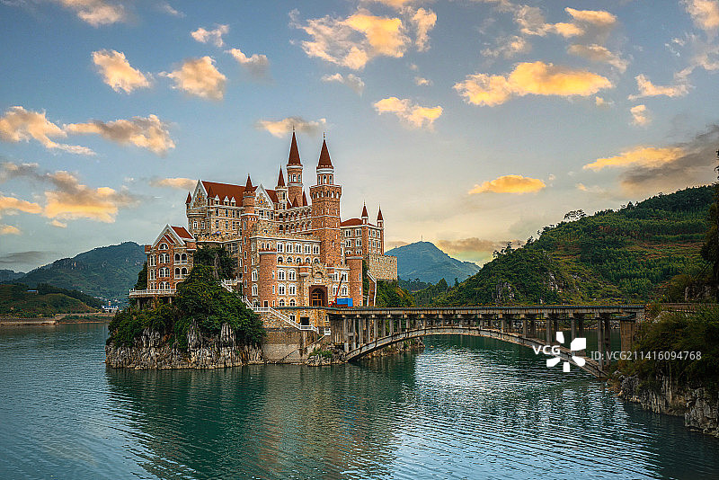 贵州兴义吉隆堡图片素材