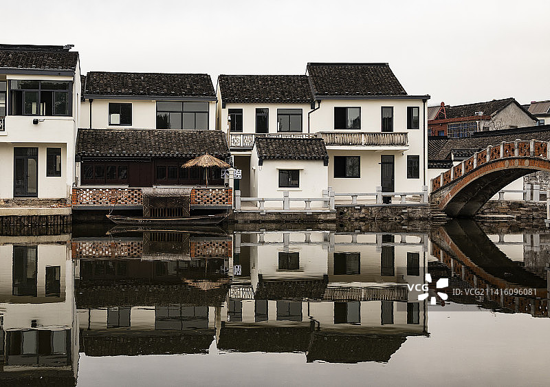 江南水乡~常熟古里镇图片素材
