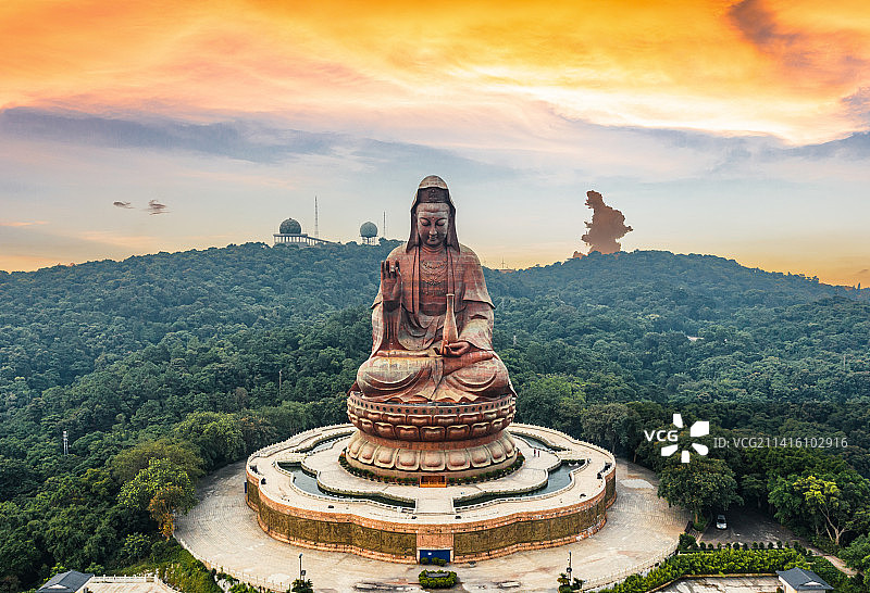 佛山西樵山风光图片素材