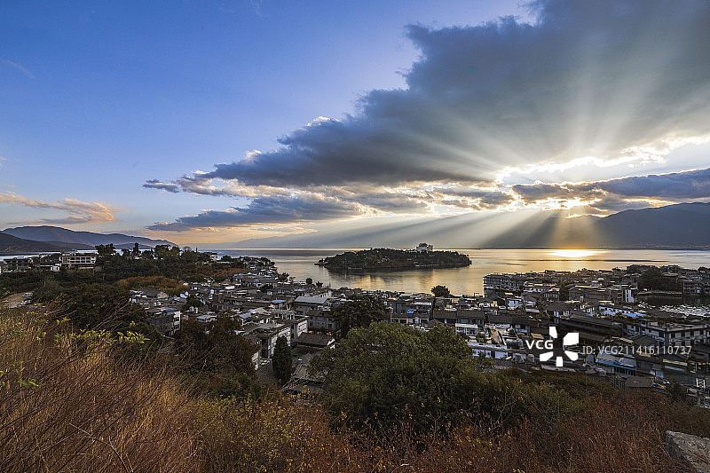 大美雙廊图片素材