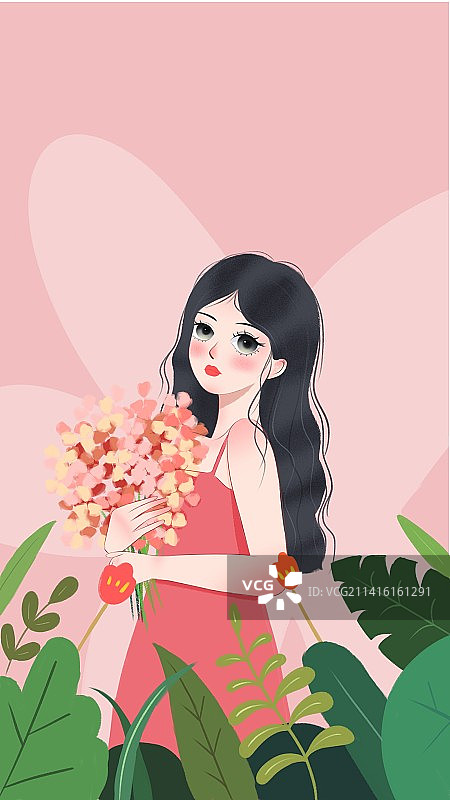 开屏页 三月妇女节图片素材