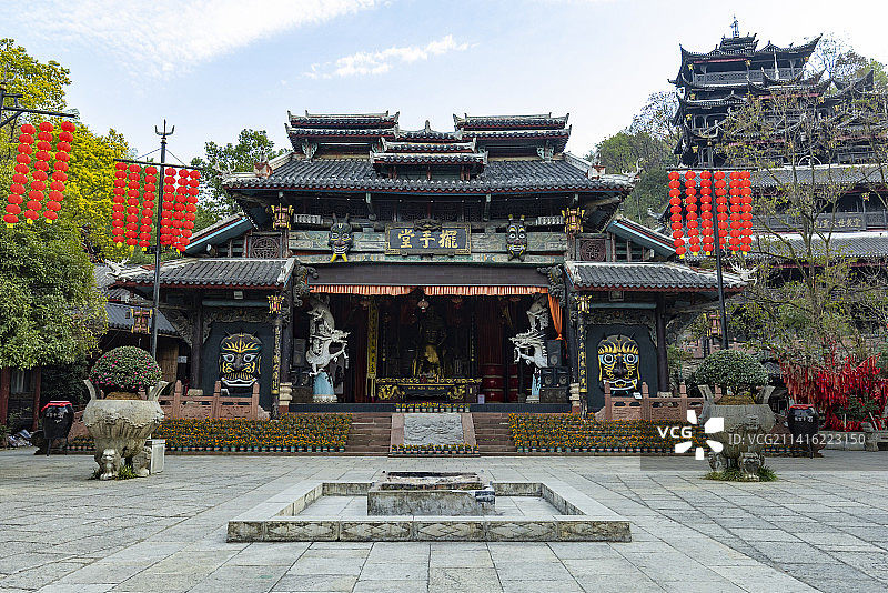 湖南 张家界 土司城图片素材