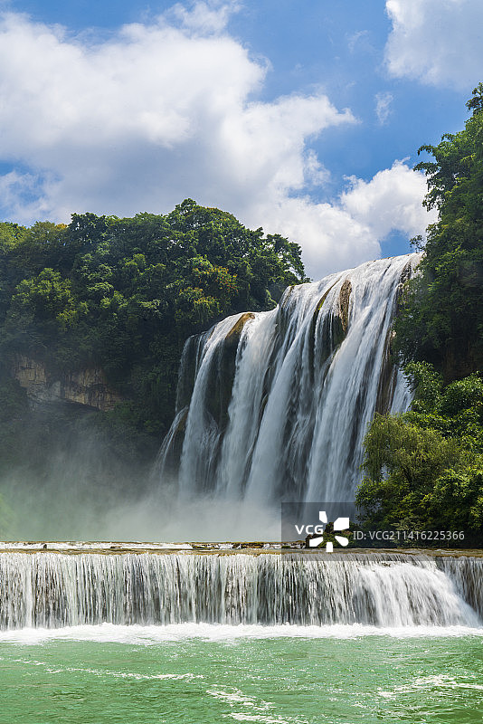 贵州省安顺市黄果树瀑布户外风光图片素材