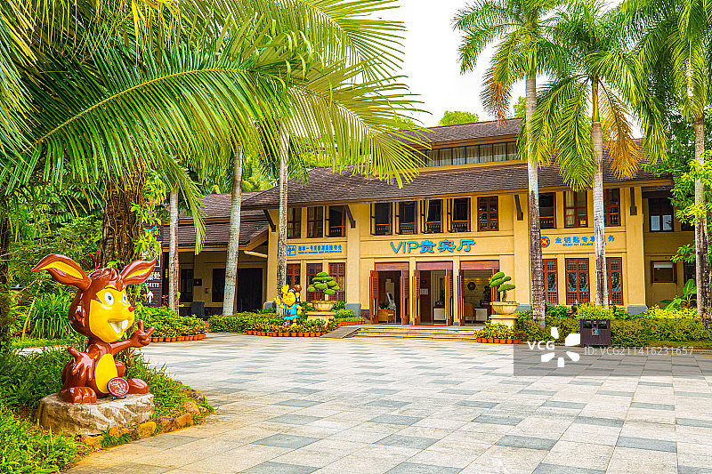 海南三亚呀诺达景区图片素材