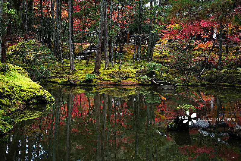 苔寺的图片素材