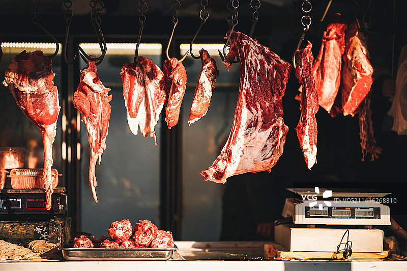 牛肉店铺图片素材