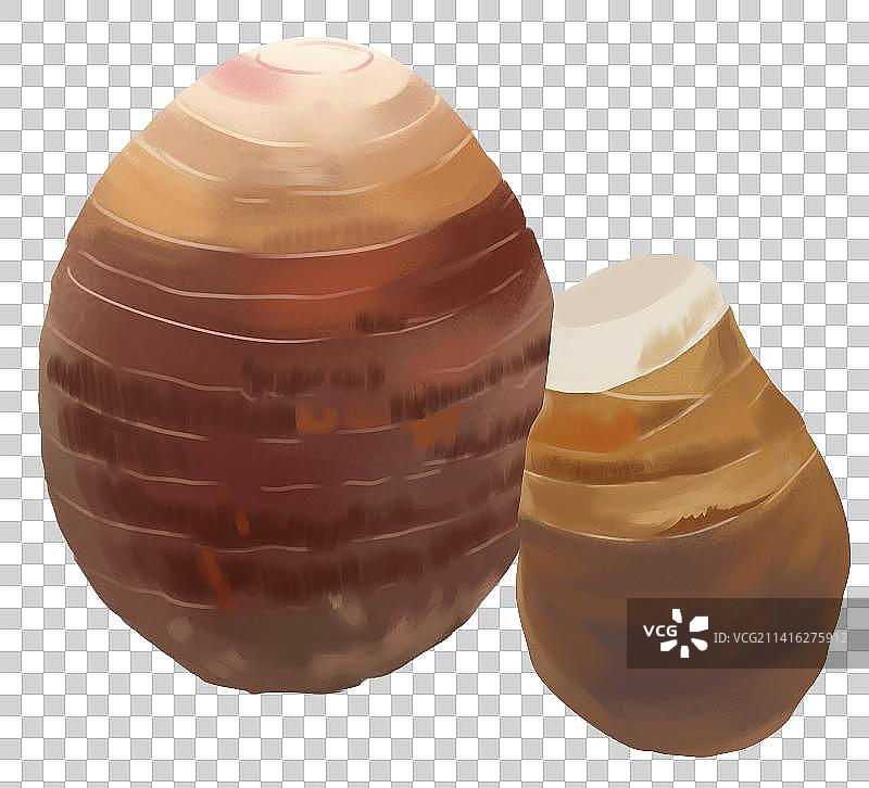 广西特产蔬菜荔浦芋头美食食品食物元素插画图片素材