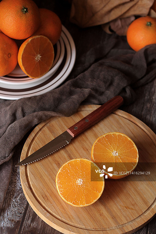 果冻橙图片素材