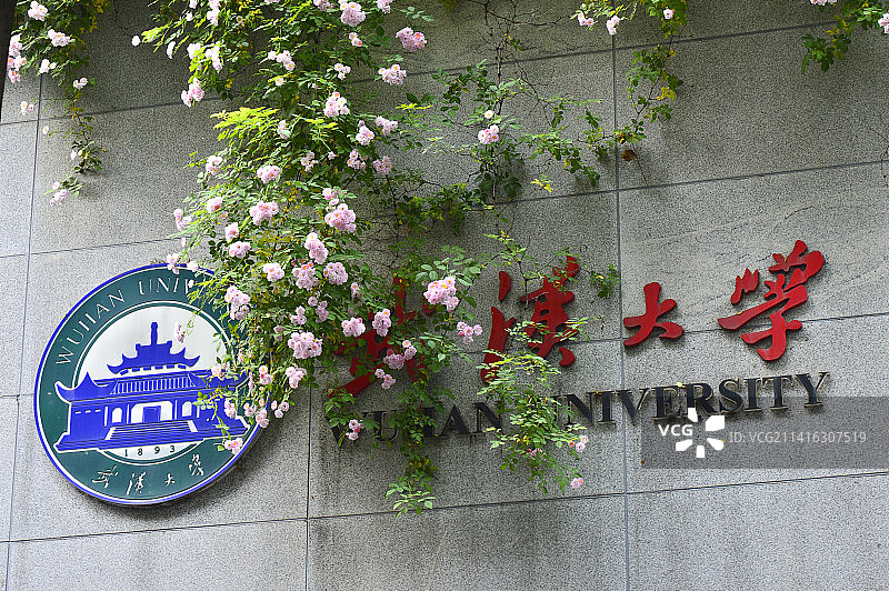 武汉大学logo和校名标志图片素材