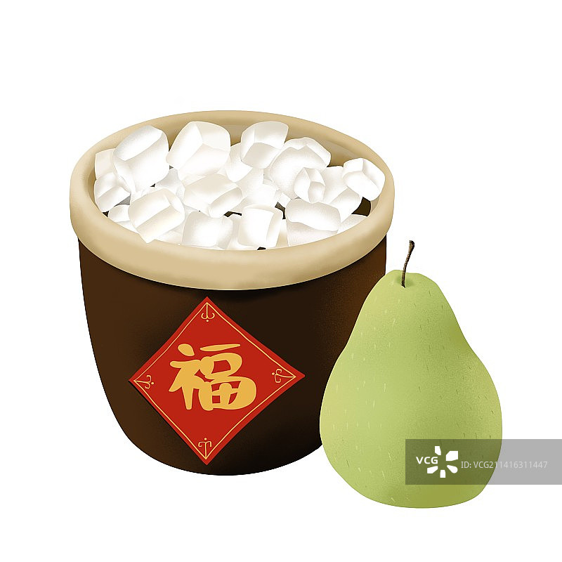 冰糖雪梨图片素材