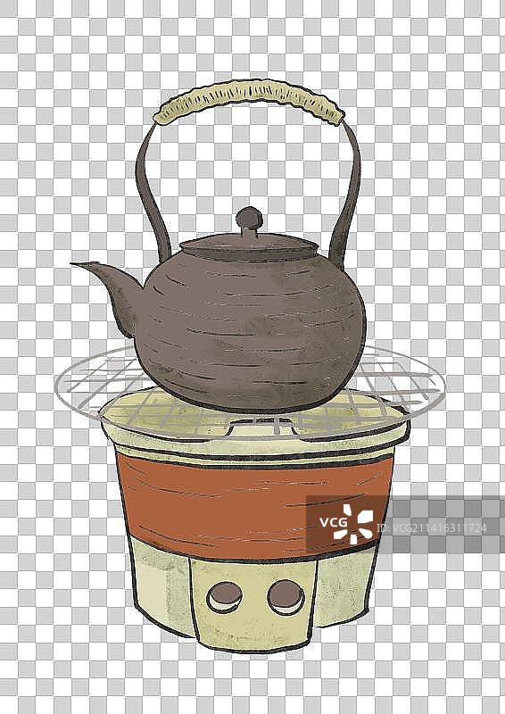 围炉煮茶图片素材