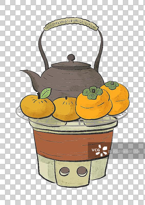 围炉煮茶图片素材