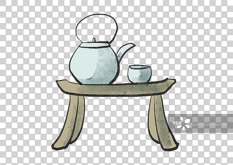 围炉煮茶图片素材