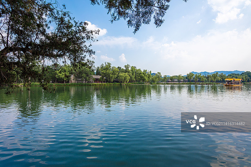 中国河北承德避暑山庄风光图片素材