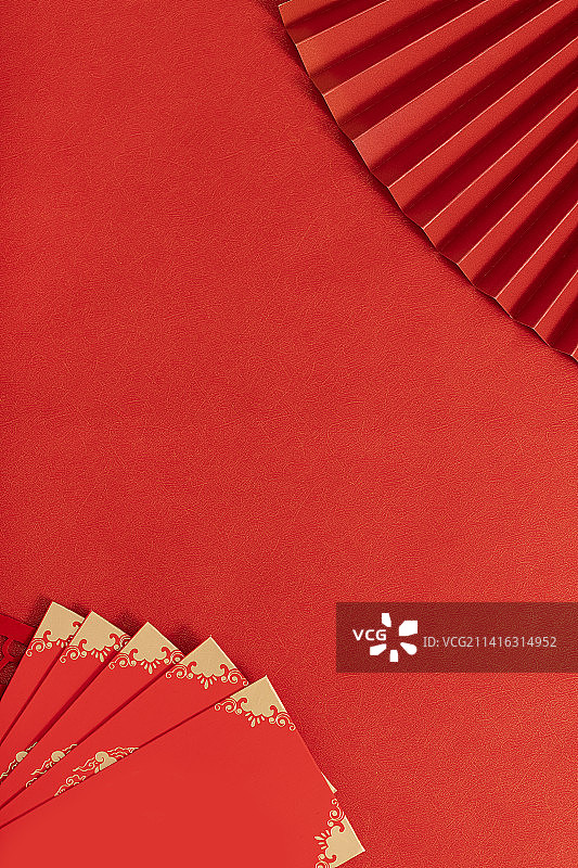 红包中式风格新春背景图片素材
