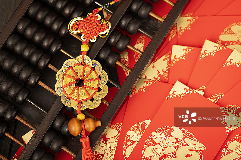 梅花钱新年祝福恭喜发财图片素材