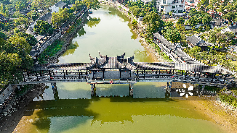 航拍中山詹园图片素材