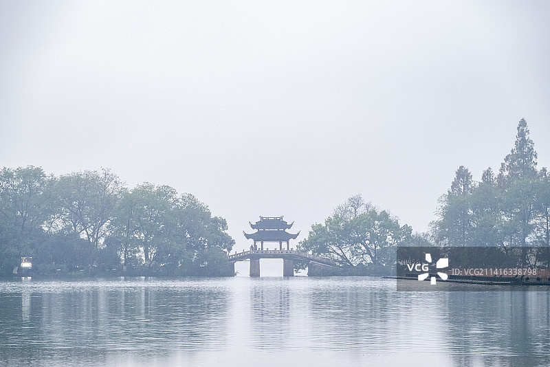 杭州西湖-曲院风荷图片素材