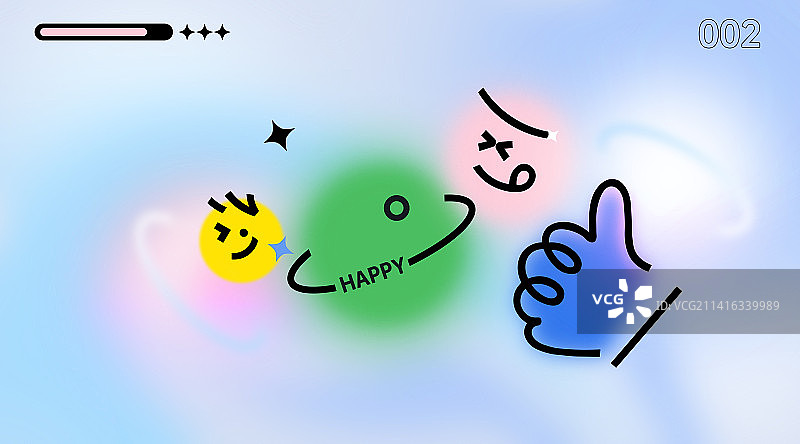 矢量酸性流体潮酷设计模版图片素材