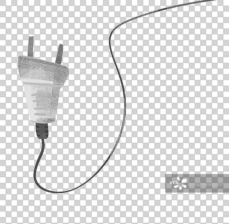 插头插画元素图片素材