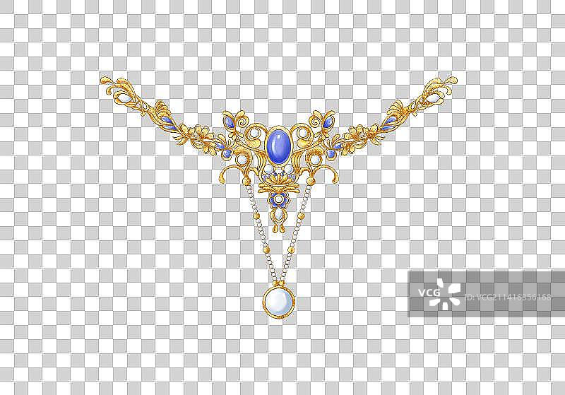 古风头饰图片素材