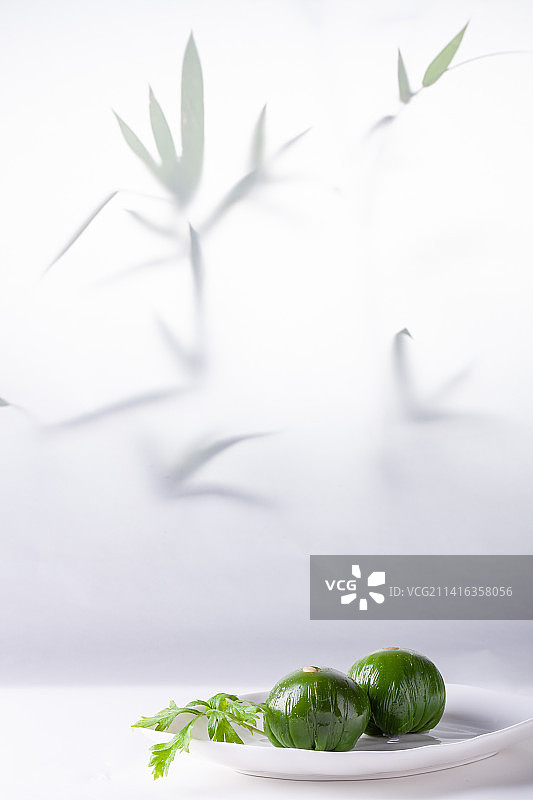 清明节美食青团图片素材