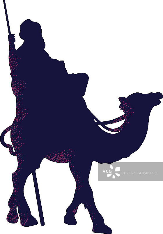 骑骆驼的智者图片素材