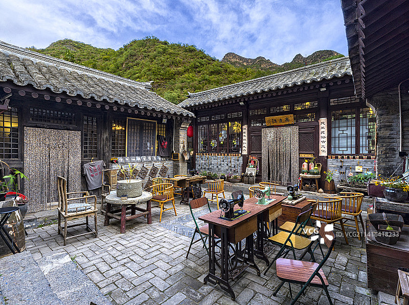 爨底下村图片素材