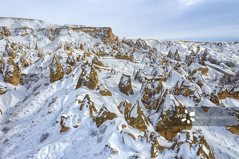 卡帕多奇亚迪夫里特峡谷骆驼岩图片素材