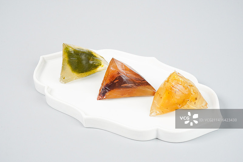 餐饮美食水晶粽子图片素材