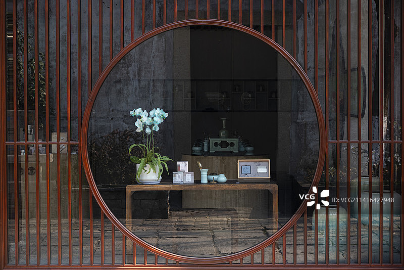 无锡荡口古镇店铺图片素材