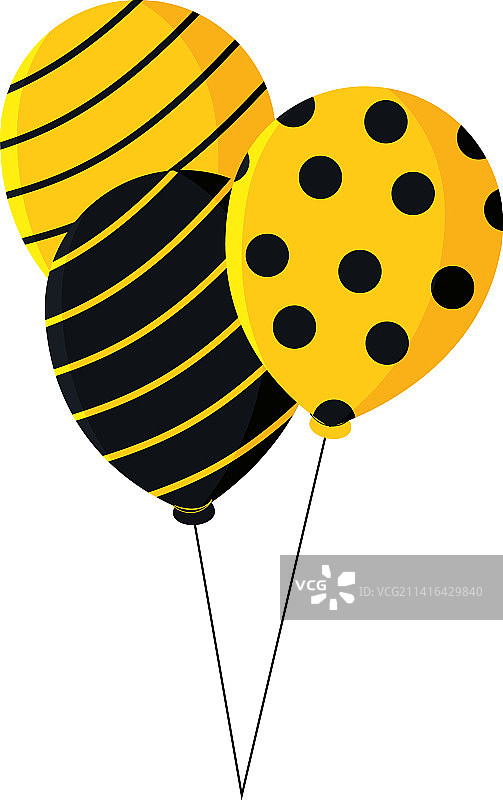 气球串装饰图片素材