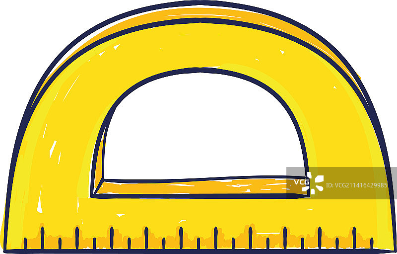 量角器学校用品图片素材