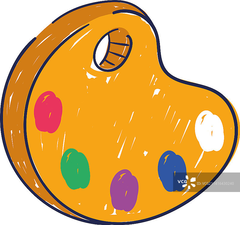 调色板学校美术用品图片素材