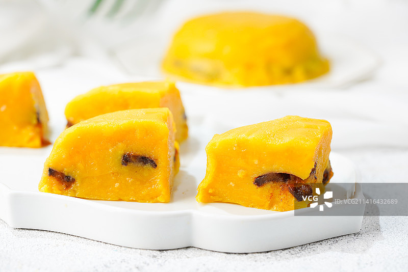 夏至豌豆糕图片素材