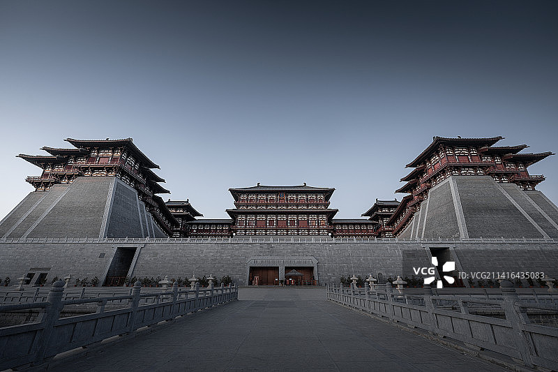 隋唐洛阳城 应天门图片素材