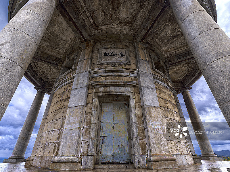 旅顺白玉山图片素材