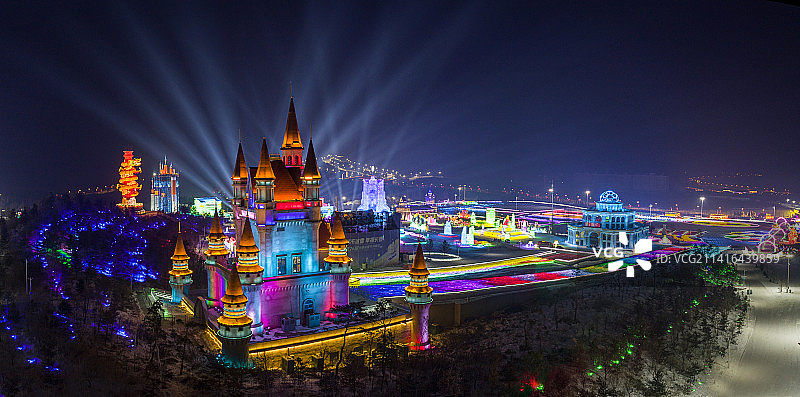 2023长春冰雪新天地图片素材