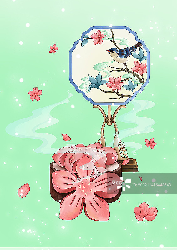 桃花酥图片素材