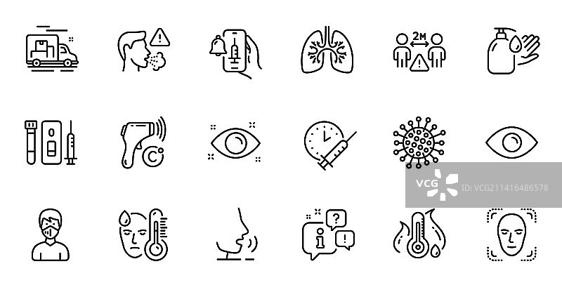 预防冠状病毒，勤洗手面部轮廓线稿图片素材