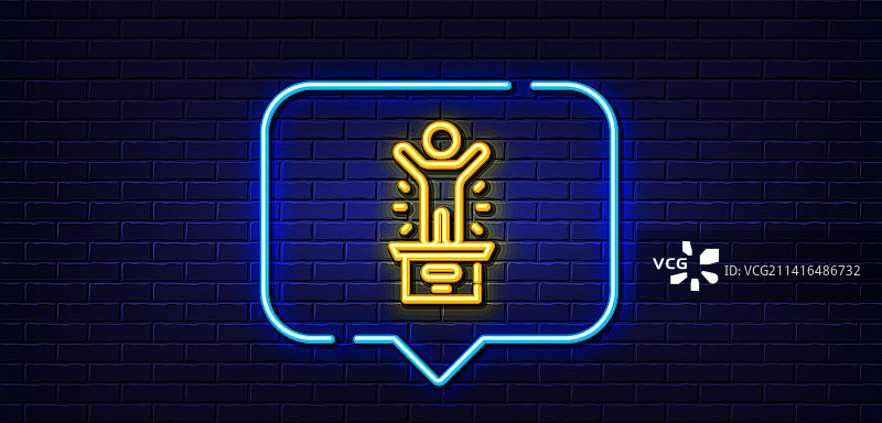 获奖者领奖台线图标第一名标签最佳图片素材